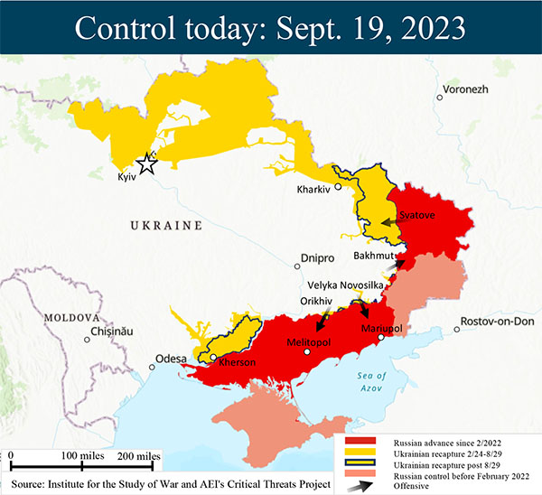 The RussiaUkraine War Report Card, Sept. 19, 2023 Russia Matters